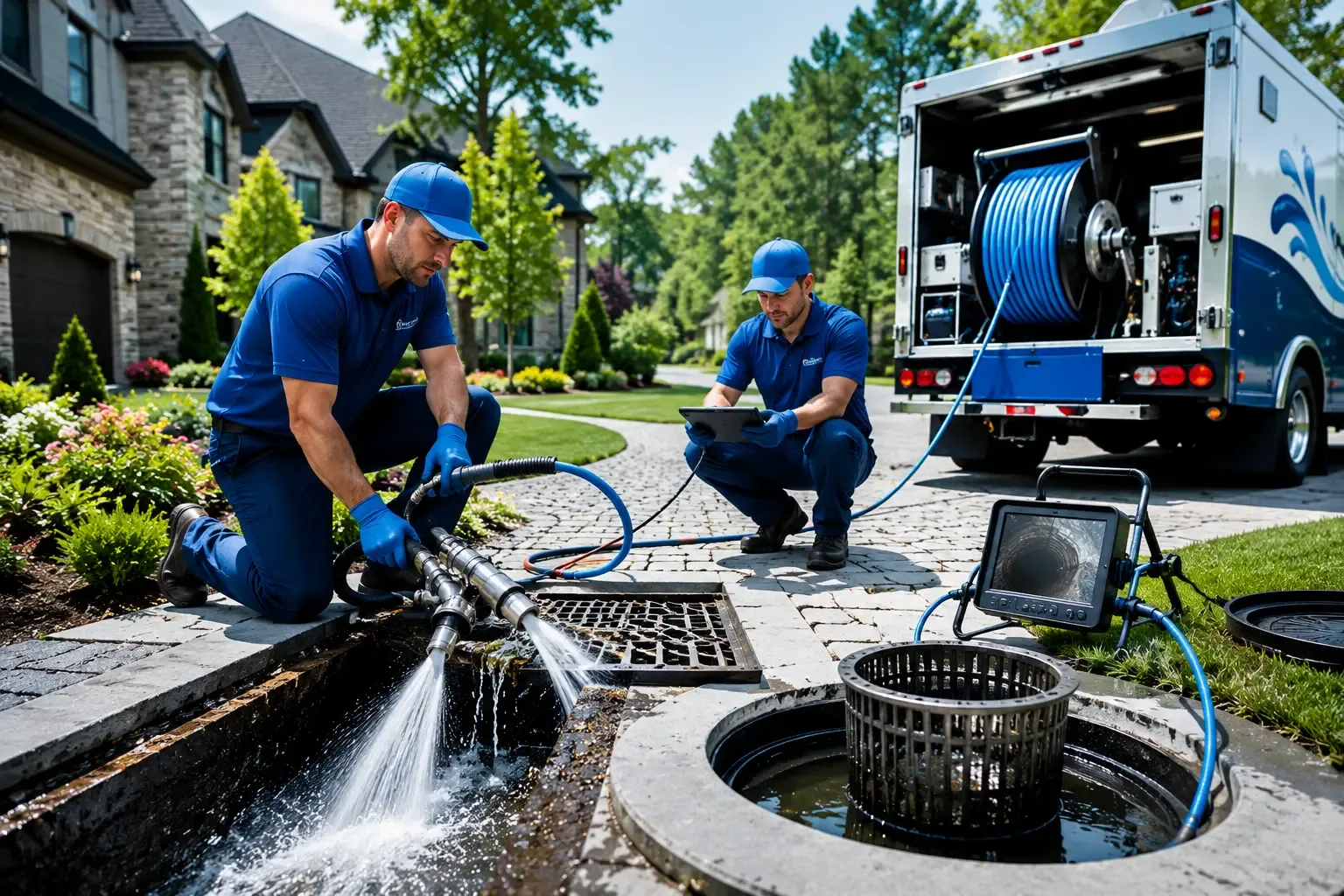 Local outdoor drain cleaning professionals in Wild Rose, WI