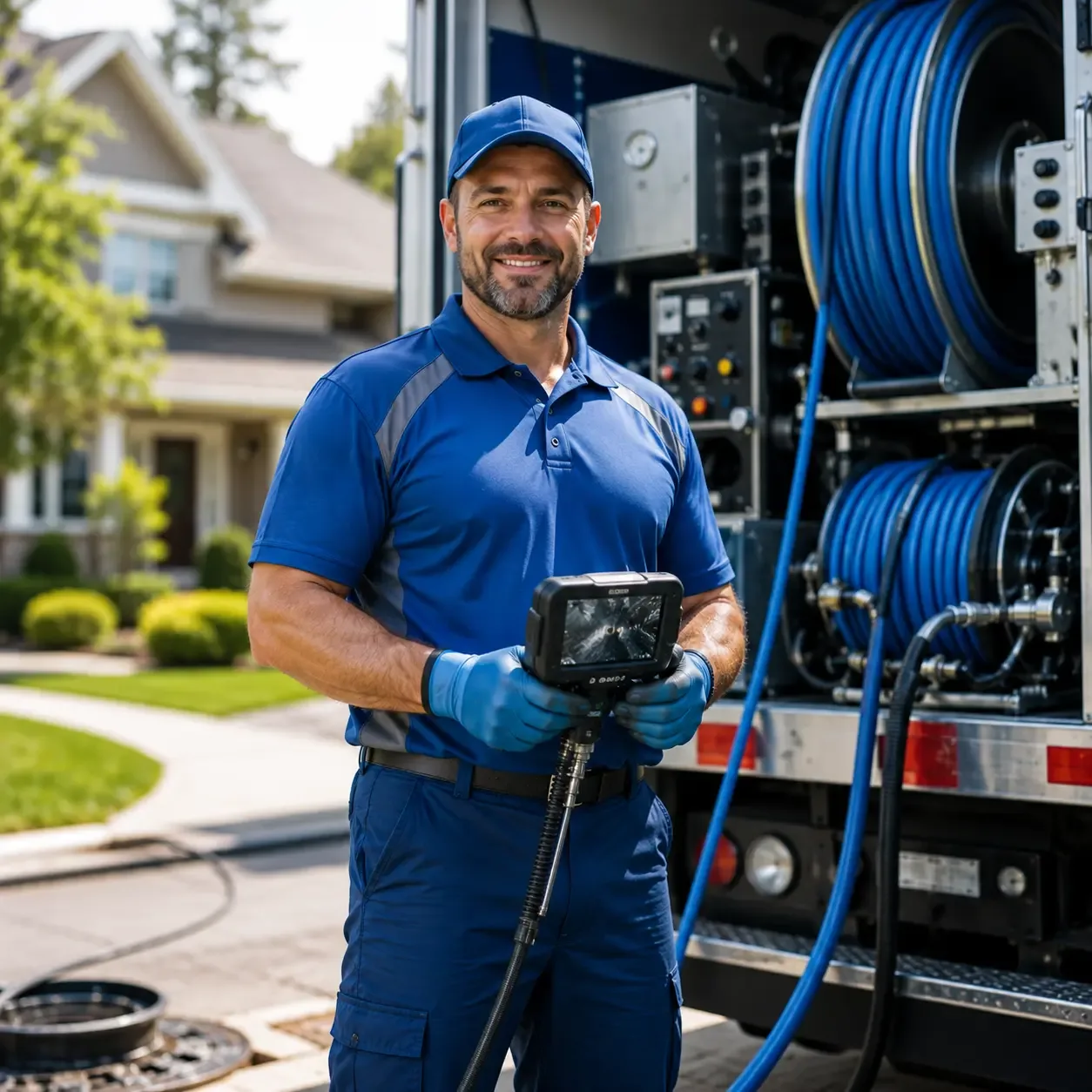 Local outdoor drain cleaning specialists in Wild Rose, WI